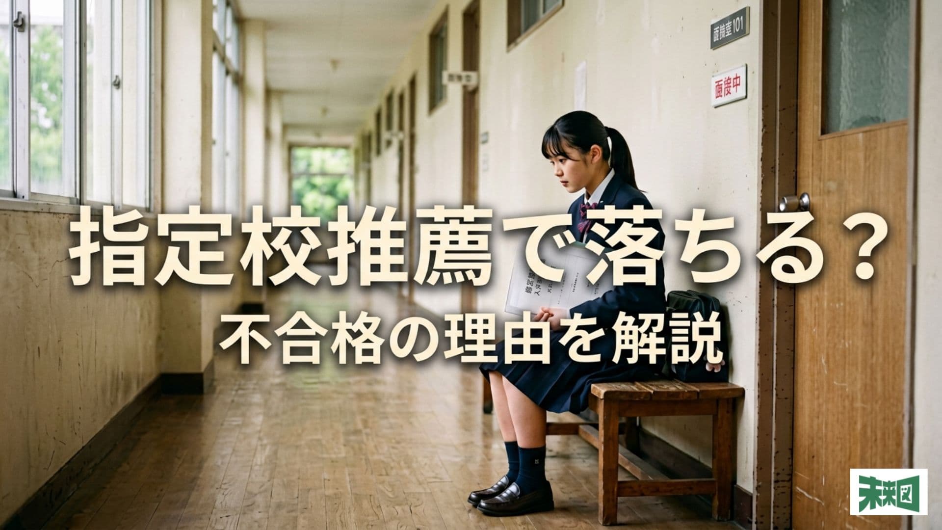 指定校推薦で落ちることはある?落ちる確率や不合格となる主な理由も紹介