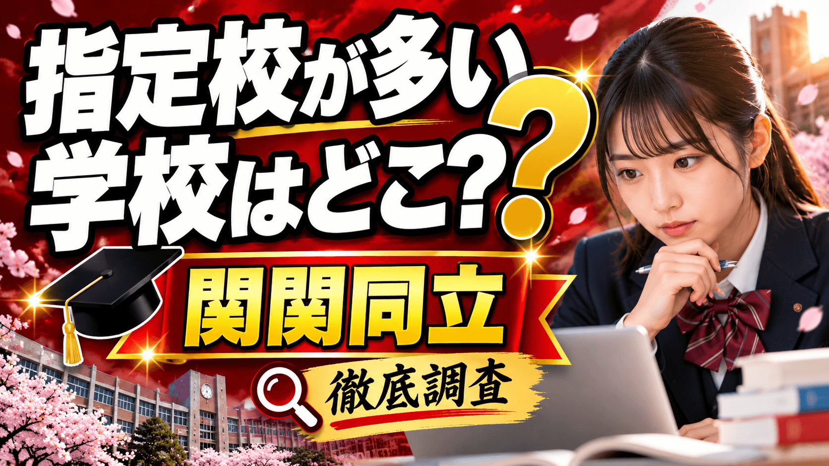 関関同立の指定校推薦が多い主な高校!大阪・兵庫・京都それぞれで人気の大学も