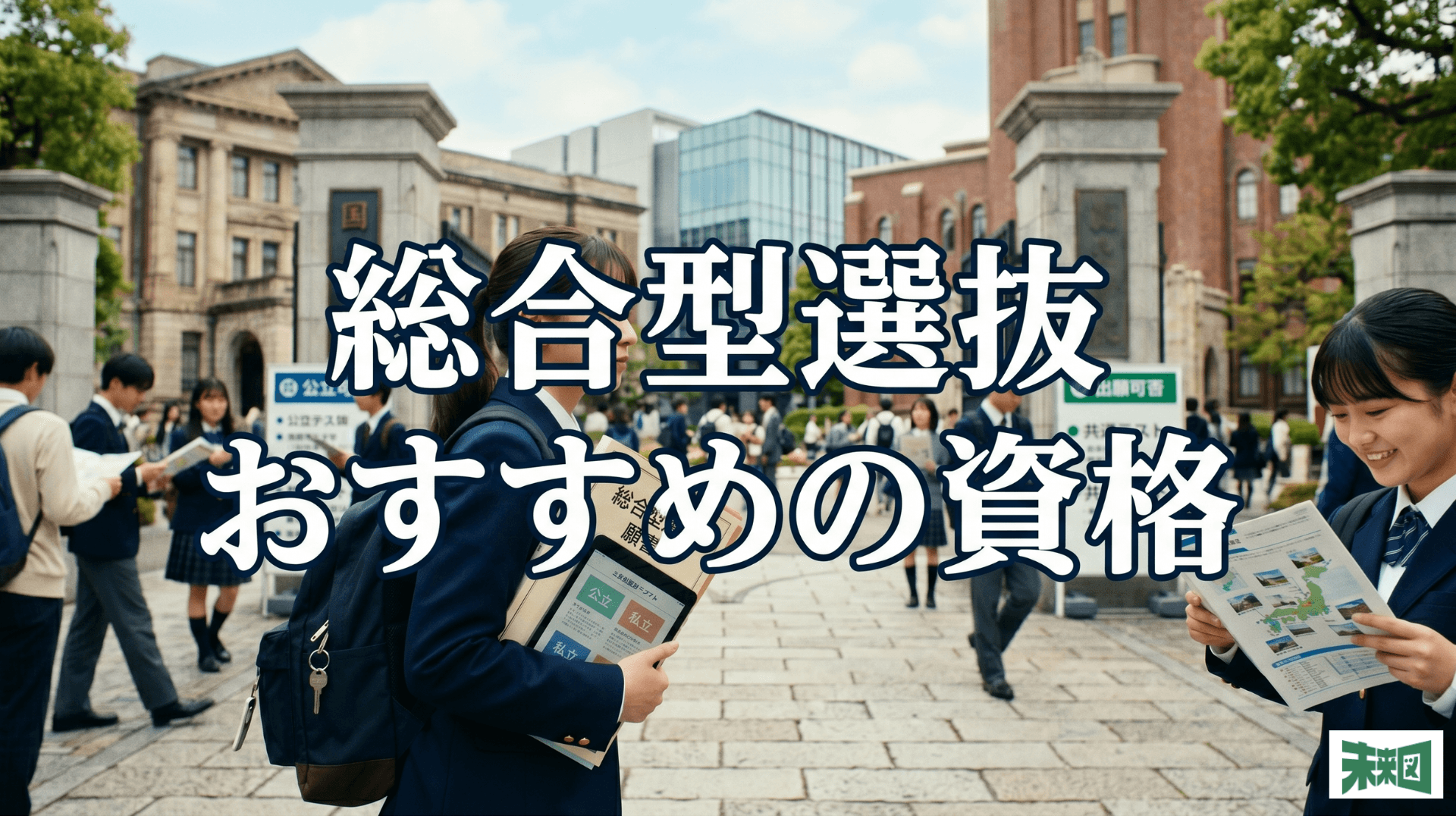 総合型選抜で有利になるおすすめ資格を紹介!いつから勉強を始めるべき?