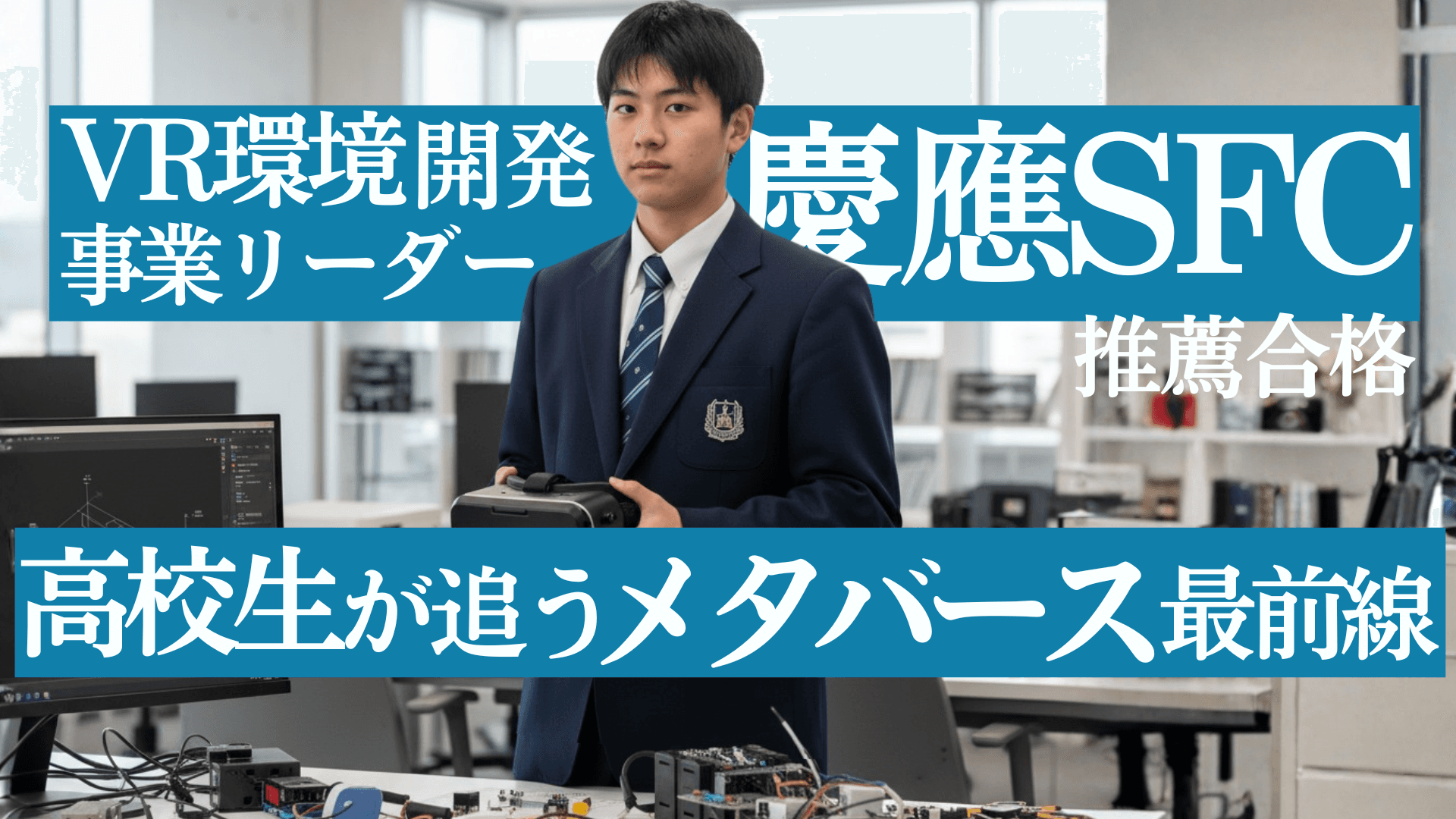 「メタバースはセレンディピティを生む」不登校児が若き事業リーダーへ転身したワケ